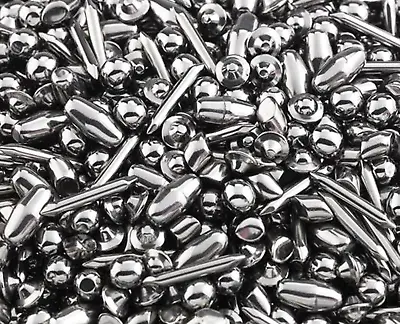 2 Lbs Stainless Steel Jewelers Polishing Burnishing Media Shot Mix For Tumblers • $77.73