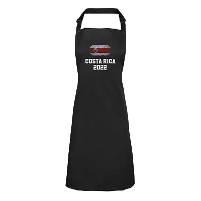 £14.99 • Buy Mens Womens Apron Costa Rica Football World Cup Supporters Kitchen DIY Chef Gift