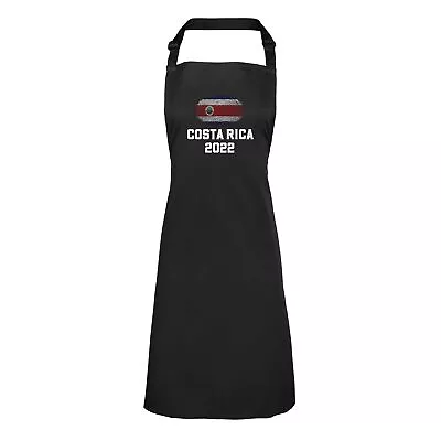 £14.99 • Buy Mens Womens Apron Costa Rica Football World Cup Supporters Kitchen DIY Chef Gift