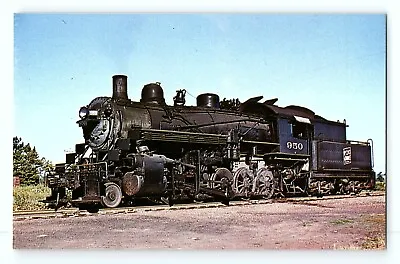 SOO Line Railroad 2-10-0 950 Engine Ashland Wisconsin Vintage Postcard • $4.50