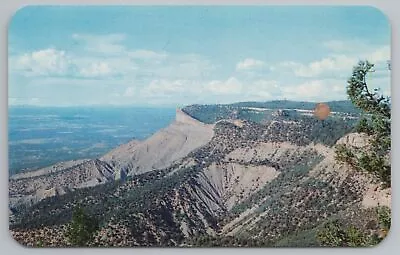 Mesa Verde Park Colorado~Knife Edge & Valley Park Point~Vintage Postcard • $1.60