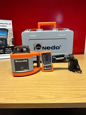 NEDO SIRIUS 1H ROATRY LASER + ACCEPTOR2 DIGITAL RECIEVER TRIPOD & STAFF INCLUDE • £795