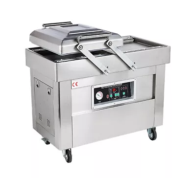 Pneumatic Vacuum Sealer Package Machine 15.7in Wide Double Chamber Packer 220v • $2179