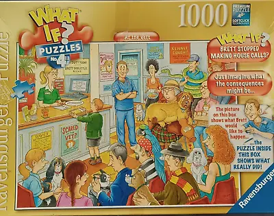 Ravensburger - 1000 Piece - What If? No.4 At The Vets - Jigsaw Puzzle • $18