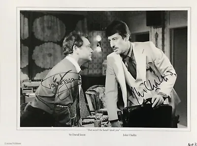 David Jason & John Challis Authentic Signed OFAH 16x12 Photo AFTAL • £695