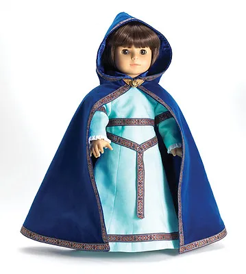 Doll Clothes 18  Princess Dress Velvet Cloak SB0033N Carpatina Fits AG Dolls • $33.24