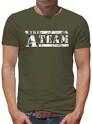 THE A TEAM LOGO Bullitt Men's T-Shirt/Game/Green/Hole/FUNNY • £12.99