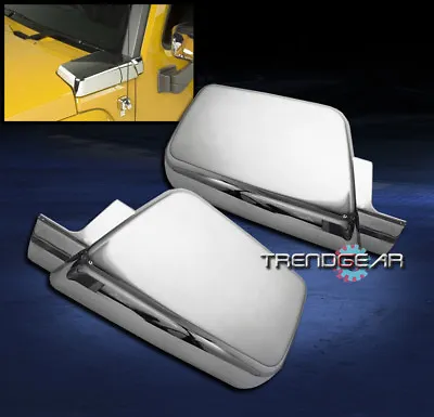 2006-2010 Hummer H3 Side Air Intake Hood Vents Covers Chrome Front Trim New Pair • $75.95