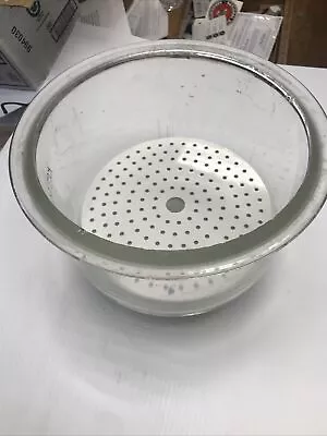 Pyrex 3 Lab Glass Desiccator 10” & Coors Tek Perforated Plate 60456 Used • $85