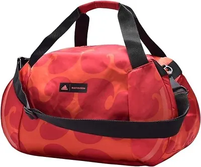 Adidas × Marimekko Collaboration Women's Boston Bag HH7087 Red Orange New JAPAN • $64.99