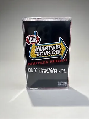 My Chemical Romance - Warped Tour '05 Live Series Cassette Tape Not Vinyl • $20