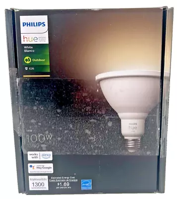 Philips Hue White Outdoor PAR38 13W 1pk • $19.99