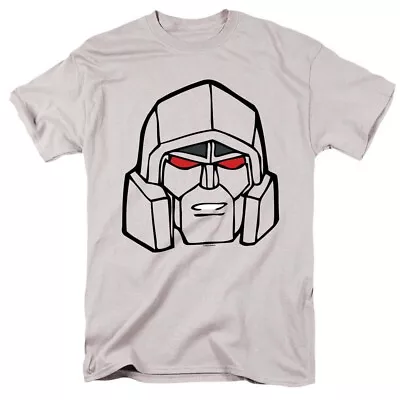 Transformers Megatron T-shirt New Adult Regular Fit Gray Cotton Graphic Tee • $19.99