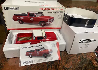 371159 Holden Eh Utility Ute Caltex Heritage Collection #6 1:18 Scale Model Car • $295