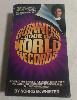 Guinness Book Of World Records 1985 Michael Jackson Cover School Edition • $9.69