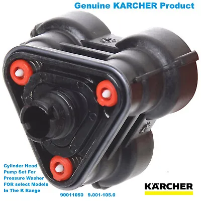 £30.15 • Buy Genuine Karcher K2, K3, K4 Pressure Jet Washer Cylinder Head With Piston Seals
