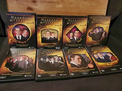 Murdoch Mysteries Complete Seasons 2-9 Collection(DVD) Season 2 3 4 5 6 7 8 9 VG • $39.95