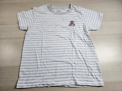 Keith Haring T-Shirt UNIQLO SPRZ NY Striped Embroidered Fingers Crossed Size M • £0.99