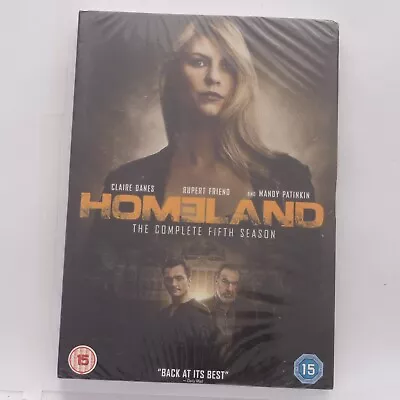 Homeland Complete Series 5 DVD NEW 5th Fifth Season Five UK R2 CIA Espionage • £15.97