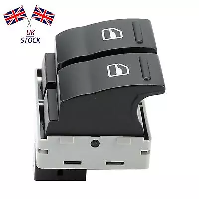 New 4Pins Electric Window Switch For VW Multivan T5 2003-2015 7E0959855A • £11.74