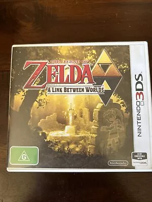 The Legend Of Zelda: A Link Between Worlds (Nintendo 3DS 2013) Manual Included • $65