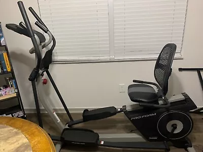 Pro-Form Hybrid Trainer (elliptical & Bike) • $200