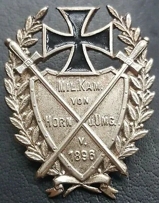 ✚8957✚ Austro-Hungarian Pre WW1 Warrior League Membership Badge Horn U. Umgebung • £49.99