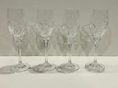 MIKASA English Garden Crystal Wine Glasses 8 1/4 - Set Of 4 • $89.95