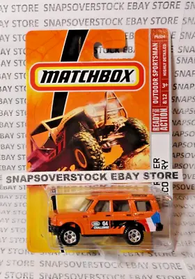 2009 Matchbox Orange Land Rover Discovery Outdoor Sportsman #8/12 Mbx #96 Vhtf • $41.95