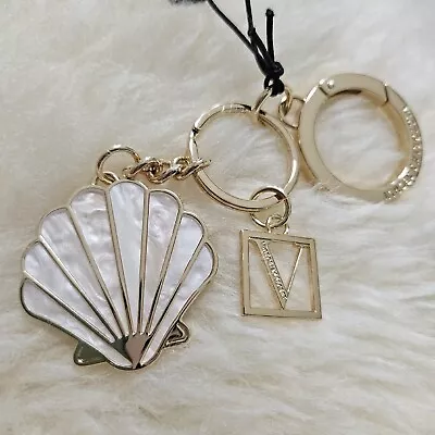 Victoria's Secret Pearl Shell Keychain Charm • $10.95