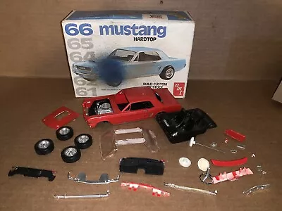 Vintage AMT 1966 Mustang Hardtop Model Kit 2207 • $24.99