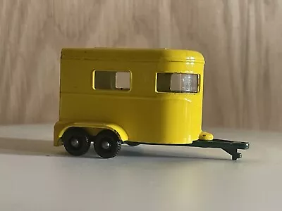 Vintage 1960s Lesney Matchbox Series #43 Horse Trailer • $0.99