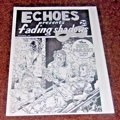 Echoes #29 Fanzine Pulp Bondage Cover Red Mask Wild West Weekly Gun Molls • $12.97