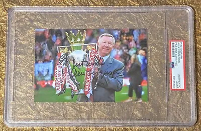 Sir Alex Ferguson Autograph PSA DNA Signed Photo ⚽ Manchester United  • $259