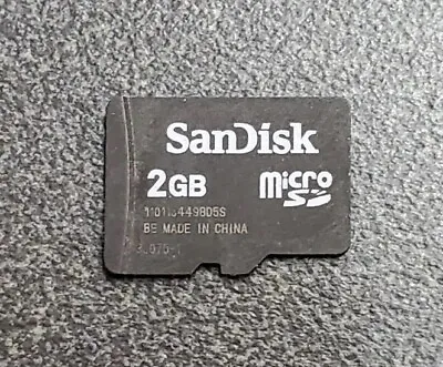 Sandisk Micro Sd Card 2gb • $4.43