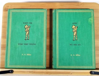 $32.92 • Buy Now We Are Six & When We Were Very Young By A.a. Milne 1952/1955 2 Book Set