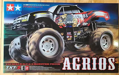 TAMIYA 1/10 RC Agrios 4x4 Monster Truck TXT-2 Chassis 58549 Radio Control Kit • £590.24
