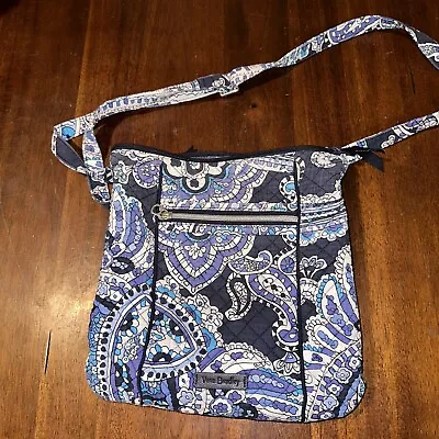 VERA BRADLEY Iconic Hipster Deep Night Paisley • $17.79