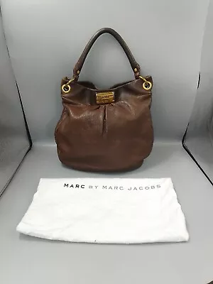 Marc By Marc Jacobs 'Too Hot To Handle' Brown Bag 'Kelly' Leather Shoulder Tote • £29.99