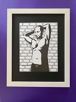 Banksy + Signed   Vladimir Putin   Print + New Frame + Buy It Now! • $125