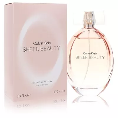 Sheer Beauty By Calvin Klein Eau De Toilette Spray 3.4 Oz For Women • £32.73