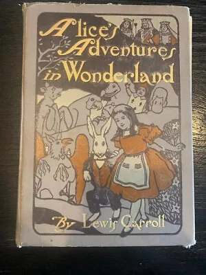 Vintage Antique Alice's Adventures In Wonderland (1904)Lewis Carroll M.L. Kirk • $279.99