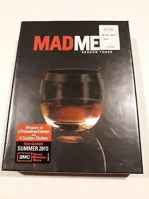 Mad Men: Season Three (DVD) NEW AND SEALED! * • $3.22