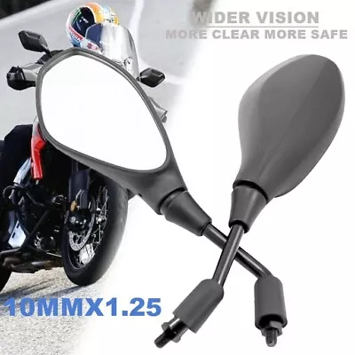 Adjustable Rear View Side Mirrors For SUZUKI V-Strom DL250 DL650 DL1000 DL1050 • $27.27