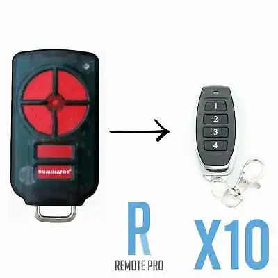 10 X Dominator PTX5 GDO Garage Remote Compatible PTX-5v1 GDO 11v1/6v3/6v4/7v2 • $240