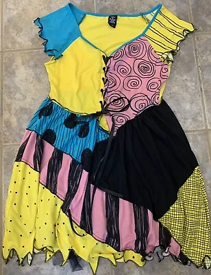 $25 • Buy Disney The Nightmare Before Christmas Sally Dress Or Costume Halloween Size XL
