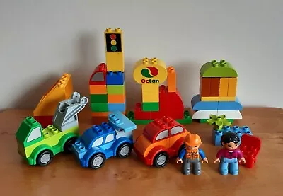 $39.99 • Buy LEGO Duplo Creative Cars Mixed Bundle Figures Bricks Building Pieces Toy