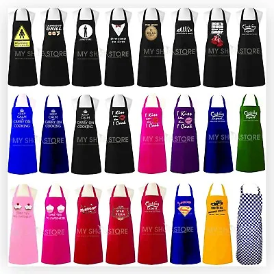 Adult Novelty Aprons Bbq Party Funny Present Gift Chefs Kitchen Cooking Craft • £6.99