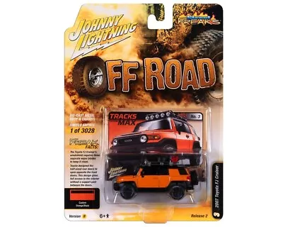 Johnny Lightning Toyota FJ Cruiser 2007 Orange JLSP361 B 1/64 • $7.99