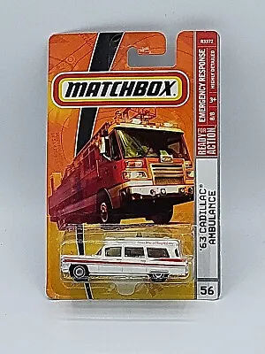 Matchbox 2008 Emergency Response '63 Cadillac Ambulance Gene Mercy Hospital • $7.49